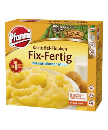 Pfanni Potato-Fix-Ready Flake Puree with Skimmed Milk 1 Pack (1 x 2 kg) - Buy Online on GoSupps.com