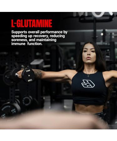 PROSUPPS Glutamine Powder for Men & Women - 5000mg L-Glutamine Workout Supplement for Muscle Recovery Immune Support & Gut Health - Zero Sugar & Carbs Gluten-Free - Unflavored 60 Serving - Buy Online on GoSupps.com