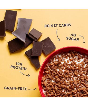 HighKey Low Carb Keto Cereal - Gluten Free Chocolate  8 Oz - Ideal for Keto Diet - Buy Online on GoSupps.com