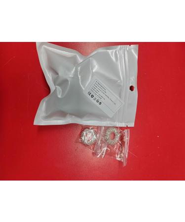 2 Hedgehog Ball Massagers & 5 Acupressure Finger Rings - Silvery Decompressors for All Ages - Buy Online on GoSupps.com