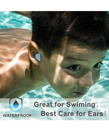 Buy Premium Ear Plugs for Sleeping Noise Cancelling Silicone Waterproof 32dB NRR | Ideal for Swimming Snoring Travel & More - Buy Online on GoSupps.com