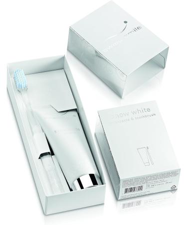 Swiss Smile Snow White Toothpaste & Toothbrush Set | 75 ml | International Shipping - Buy Online on GoSupps.com