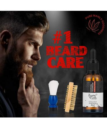 Deluxe Gentleman's Grooming Kit: Charcoal Cedarwood Spa Gift Set for Men - Shaving & Beard Care Basket for Boyfriend, Dad, Husband - To The One I Love Gift - Buy Online on GoSupps.com