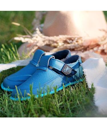 Magical Barefoot Shoes for Kids | Soft Running & Crawling Shoes | Velcro Fastener | Spring-Summer 24 EU - Lulu 2 Blue - Buy Online on GoSupps.com