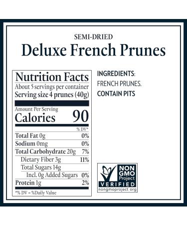 Shop St. Dalfour Giant French Pitted Prunes - 7 oz | Premium Dried Fruit - Buy Online on GoSupps.com