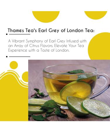 Thames Tea | Premium Flavoured Loose Leaf Tea | Citrus Earl Grey | Luxury British Tea Experience - Buy Online on GoSupps.com