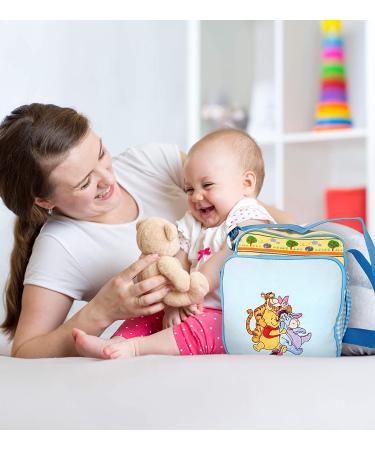 Disney Winnie the Pooh Mini Diaper Bag - Blue | Cute and Convenient Baby Essential - Buy Online on GoSupps.com