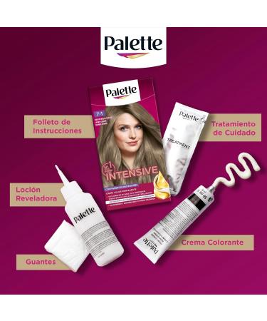 Henkel Ib rica Schwarzubt Palette Intensive Creme Color 71 Medium Asblond Optic gray coverage permanent care with marginals longlasting color to 8 weeks - Buy Online on GoSupps.com