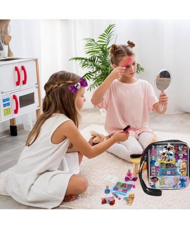 Disney 100 Shoulder Bag Makeup Set for Kids | Complete Makeup Kit with Lip Balm Nail Polish & Hair Bows | Ideal for Ages 3+ by Townley Girl - International Shipping Available - Buy Online on GoSupps.com