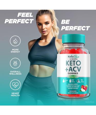 Keto Raw ACV Gummies (2 Pack) - All Natural Apple Cider Vinegar Supplement - Advanced Keto Formula - 120 Gummies - Top Reviews - Buy Online on GoSupps.com