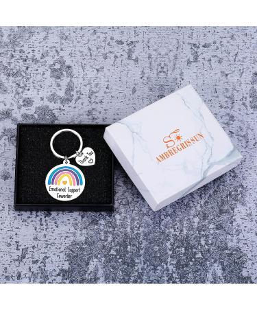 AMBREGRISSUN Coworker Keychain - Appreciation and Emotional Support Gift for Women | Perfect for Retirement, Farewell, Birthday, Christmas, Valentine's Day - Buy Online on GoSupps.com