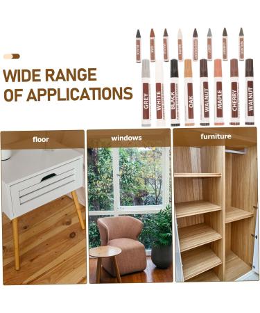 GLEAVI Furniture Repair Pen Set - Wood Floor Repair Kit & Scratch Remover - Portable Painting Pens for Easy Home Fixes - Buy Online on GoSupps.com