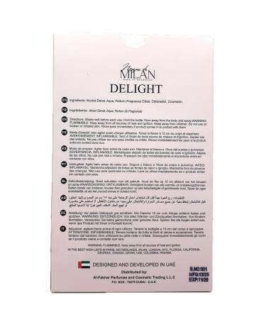 Delilah Delight Women's Cologne 3.4 Fl. Oz. Eau de Parfum Spray Purely Feminine Floral Perfume - Buy Online on GoSupps.com