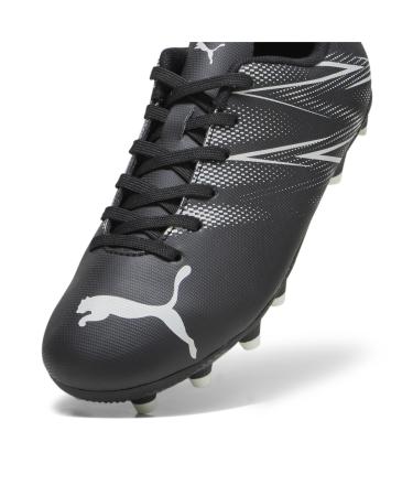 PUMA Unisex Kids Attacanto Fg/Ag Jr Soccer Shoe 33 EU Puma Black Silver Mist