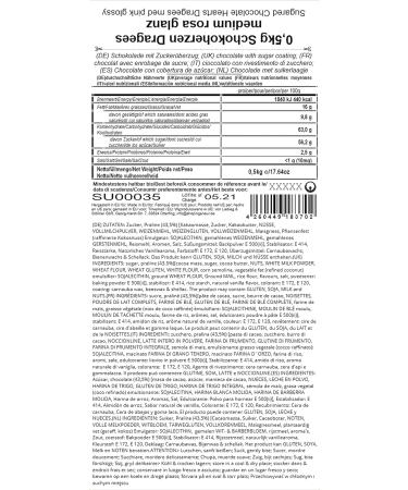 One-Ein Chocolate Heart 500g - Pink Shine Guest Gifts for Weddings & Baptisms | Gourmet Chocolate Candies & Almond Dragees - Buy Online on GoSupps.com