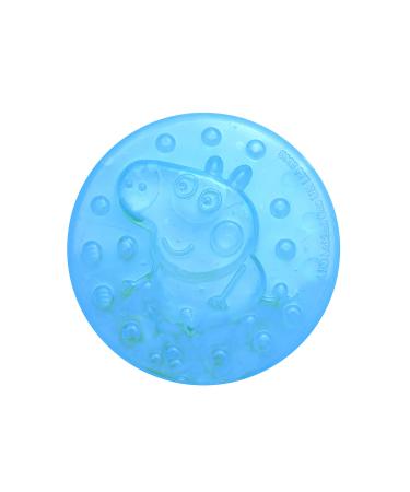 Hovuk 1 x blue 3D water -filled bite ring in round form.