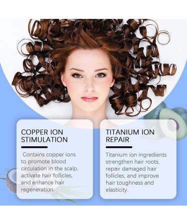  Generisch Advanced Copper Peptide Serum - Copper Peptide Hair Growth Serum - 30 ml (1st Pack) for Men and Women - Blue - Unisex - All Hair Types - Buy Online on GoSupps.com