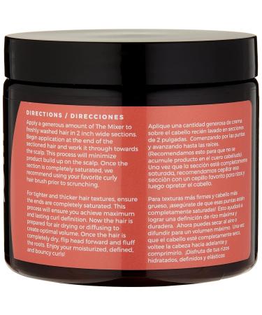 The Curl Factor The Mixer: 16 oz Lightweight Curl Cream Gel Cocktail for Soft, Shiny, and Bouncy Curls - Buy Online on GoSupps.com