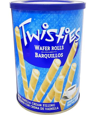 3x 400g Wafer Rolls Selection - VANILLA ESPRESSO & STRAWBERRY cream filled wafer rolls - Buy Online on GoSupps.com