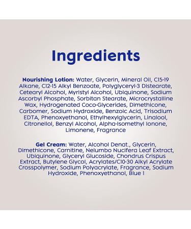 NIVEA Skin Firming Body Lotion Variety Pack - 16.9 Fl Oz Nourishing Lotion & 6.7 Oz Firming Gel Cream - Buy Online on GoSupps.com