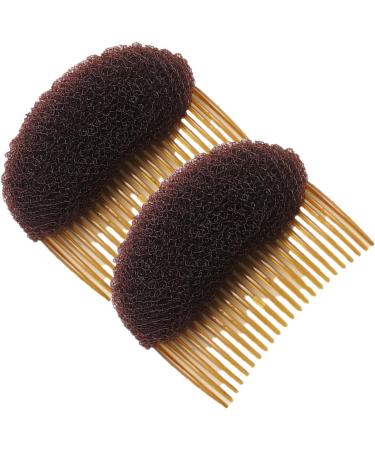 CareforYou 1PC Lady Girl Women BUMP IT UP Volume Inserts Do Beehive hair styler Insert Tool Hair Comb Hair beauty (Brown) - Buy Online on GoSupps.com