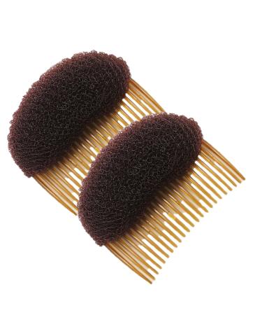CareforYou Hair Styler Volume Bouffant Beehive Shaper Bumpits Bump Foam (brown)