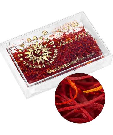 Sewanti Saffron Threads 1 Gram Package by Sun Brand - Grade A+ Spanish Origin from HEA&Co Multicolor
