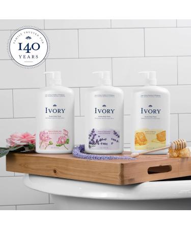 Ivory Gentle Body Wash - Family-Friendly Hypoallergenic Honey Scent 35 oz | Dye-Free Paraben-Free Silicone-Free International Shipping - Buy Online on GoSupps.com