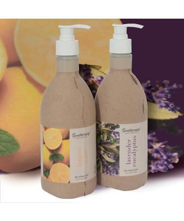 Spatherapy Lemon Mint Hand Soap | Paraben-Free Eco-Friendly Formula with Essential Oils | 16 oz - Buy Online on GoSupps.com