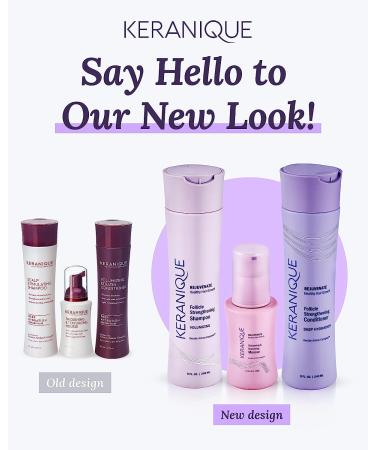 Keranique Follicle Boosting Serum with Keratin Amino Complex - Promotes Healthy Hair Growth, Fights DHT Build-Up, Nourishes Scalp, Stimulates Follicles | Daily Use for Thicker, Fuller Hair - Buy Online on GoSupps.com