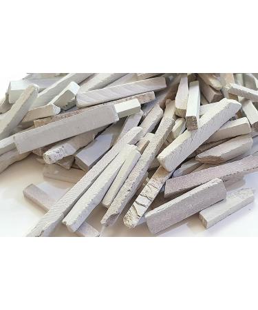 Slate Pencils White Color Natural Chalk 5-9 mm Thick (250g) - Pack of 250g - Buy Online on GoSupps.com