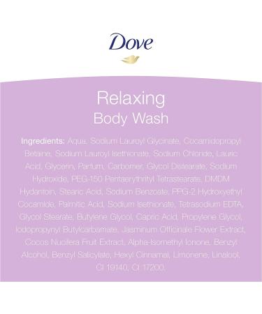 Dove Relaxing microbiome-gentle Body Wash for softer smoother skin after just one shower 225 ml - Buy Online on GoSupps.com