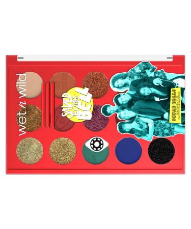 wet n wild Saved By The Bell Squad Goals Shadow Palette Blendable Makeup Pigments Shimmer Matte Sparkle Finishes 1114539