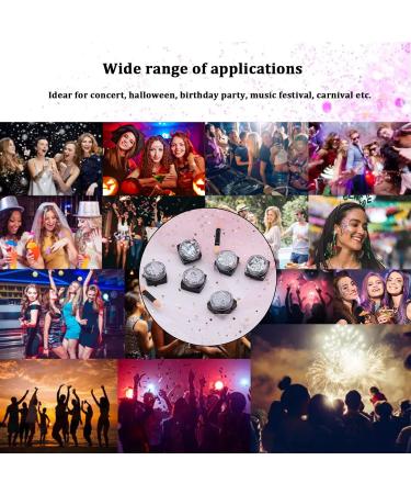6 Colors Glitter Makeup - Face Body & Hair Sequin for Festivals Parties & Clubs - Buy Online on GoSupps.com