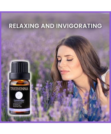 Pure Lavender Oil - Therapeutic Grade Essential Oil for Diffuser Skin Care Hair Growth Aromatherapy & Relaxation - 10mL - Buy Online on GoSupps.com