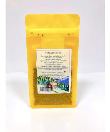 The Great Canadian Tea Company - Black Tea - Norfolk Breakfast - Loose Leaf Black Tea100 g - Taste above and beyond regular English Breakfast Tea - Buy Online on GoSupps.com