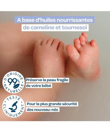 BIOLANE - Relaxing bath oil - For baby bath - Gently cleanses - Soothes - 99% natural ingredients - 150ml - Made in France - Buy Online on GoSupps.com