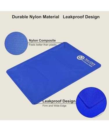 Koo-Care XL Flexible Gel Ice Pack for Injuries - Hot Cold Compress for Pain Relief & Swelling - Shoulder, Arm, Back, Hip, Knee, Shin, Foot - Reusable & Extra Large 11 x 14 Inches - Pack of 2 - Buy Online on GoSupps.com