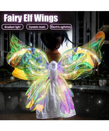 Fairy Butterfly Wings for Girls | Dress Up Butterfly Wings Fairy Butterfly Wings Cosplay Angel Wings Princess Fairy Wings Sparkling Wings for Girls Dudok - Buy Online on GoSupps.com