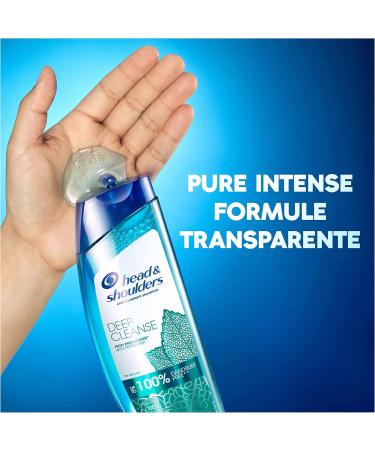 Head & Shoulders Pure Intense Itch Relief Anti-Dandruff Shampoo 3x250 ml With Peppermint For Itchy Oily Scalp Up To 100% Dandruff Removal - Buy Online on GoSupps.com