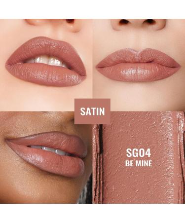 Oulac Lipsticks Set for Women - Orange Lipstick Kit Creamy Texture Hydrating Lip Vegan&Gluten-free Include Sensual Glow Satin Lipstick and Metallic Shine Lipstick (SG04+SG05+PG04) - Buy Online on GoSupps.com