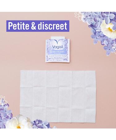Vagisil Scentsitive Scents On-The-Go Feminine Cleansing Wipes - Spring Lilac (Pack of 1) - Buy Online on GoSupps.com