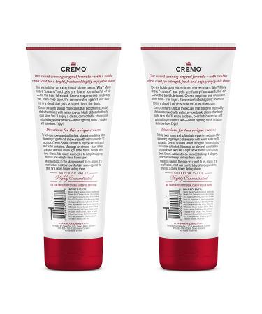 Cremo Barber Grade Original Shave Cream 2-Pack | 6 Oz - Premium Shaving Cream - Buy Online on GoSupps.com