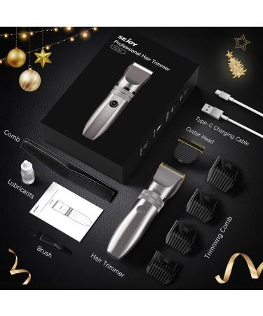 Sejoy Hair Clippers for Men & Women | Cordless Zero Gapped Trimmer | Rechargeable Barbers Kit for Household Use - Buy Online on GoSupps.com
