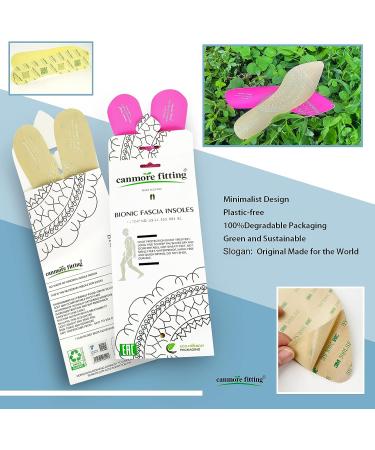Canmore Bionic Non-Slip High Heel Insoles for Women - Waterproof & Breathable Silicone Inserts - Size 8-9/40 - Buy Online on GoSupps.com