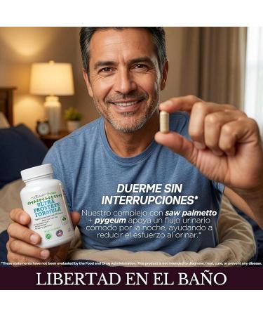 TODICAMP Prostate Support Supplement Formula with Saw Palmetto Extract and Bladder Control Complex - 30 Day Supply - Buy Online on GoSupps.com