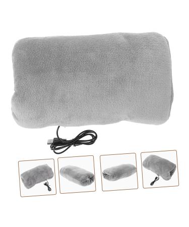 Gray Portable Heated Foot Load for Seniors | Rechargeable Furry Muscles for Pain Relief - Ideal for Older Adults - Buy Online on GoSupps.com