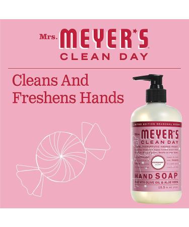 Mrs. MEYER'S Clean Day Liquid Hand Soap, Peppermint, 12.5 oz (Pack of 3) - Buy Online on GoSupps.com