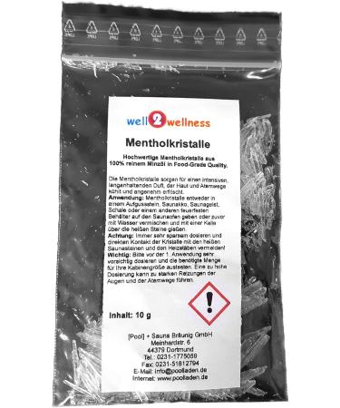 Buy Well2Wellness Sauna Infusion Concentrate Set - 12 x 125ml + Free 10g Menthol Crystals | International Shipping Available - Buy Online on GoSupps.com