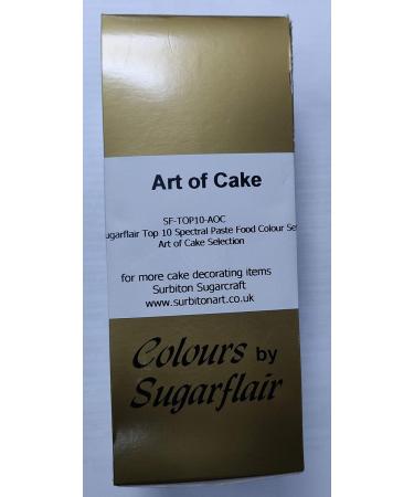 Sugarflair Top 10 Spectral Paste Food Colour Set - Buy Online on GoSupps.com